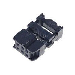 Conector IDC hembra 6 posiciones 2.54mm