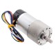 Motorreductor Metálico 150:1 37D X 73L Con Encoder de 64 CPR (Helicoidal) – 12V (Pololu No. 2828)