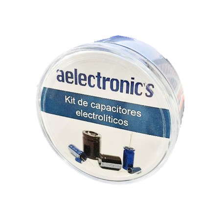 Kit de capacitores electrolíticos (40 pzas.)