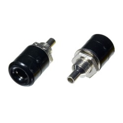 Jack banana 4 mm color negro