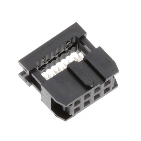 Conector IDC 8 (4X2) MACHO 2.54mm.