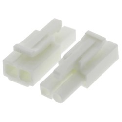 Conector macho 2 posiciones 4.5 mm