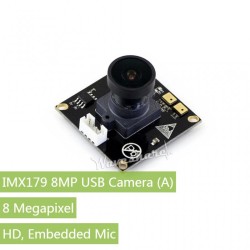Cámara USB MX179 de 8 MP (A), HD, micrófono integrado