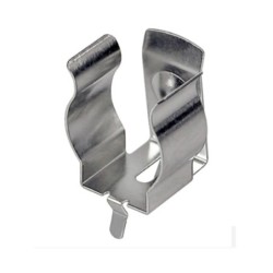 Clip para pila AA metálico