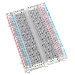 Protoboard Transparente 400 puntos.