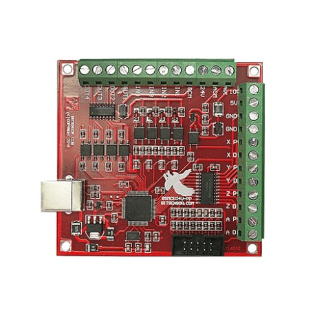 Tarjeta controladora CNC 4-Axis 100KHz USB para Mach3