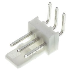 Conector Molex 2.54mm 3 P. MACHO ANGULO