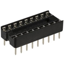 Base Circuito Integrado DIP 18 P.