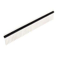 Header macho 2.54mm 40X1 posiciones extra largo.