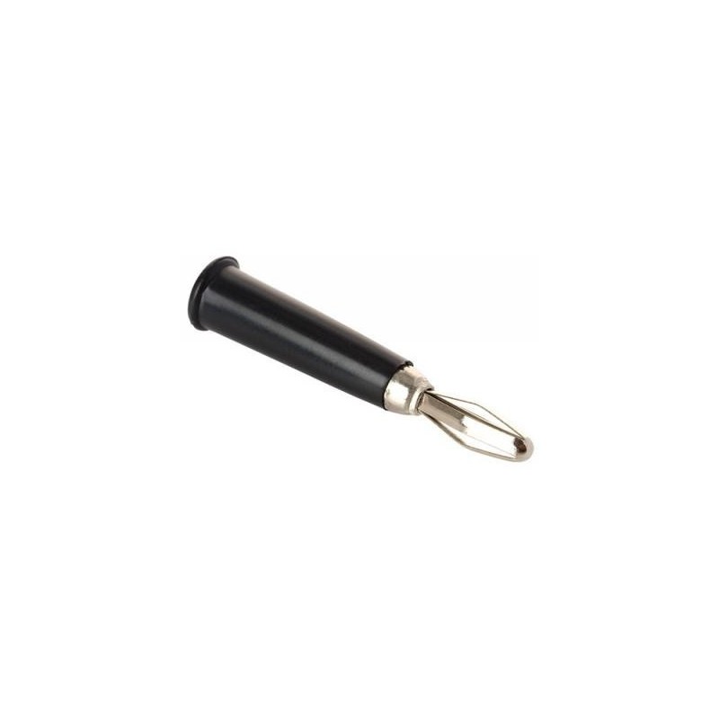 Plug banana negro 4 mm