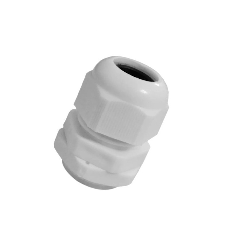 Conector Glándula con Contratuerca (13.5mm)