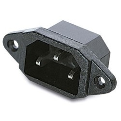 Conector para cable trifásico.