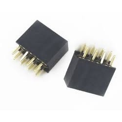 Header 4x2 hembra 2.54mm.