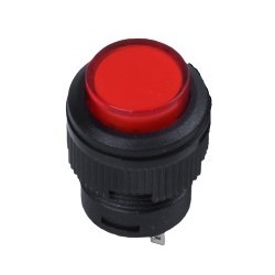 Push Button con led 3A 250VAC