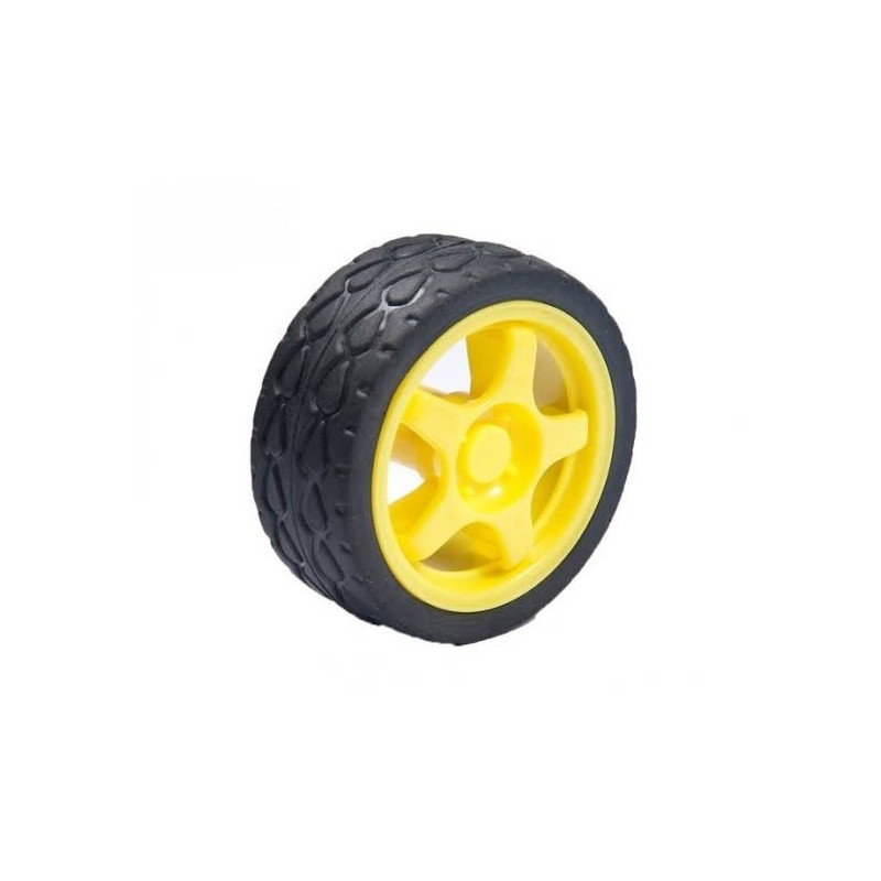 Llanta amarilla 62x27mm