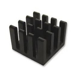 Disipador color negro...