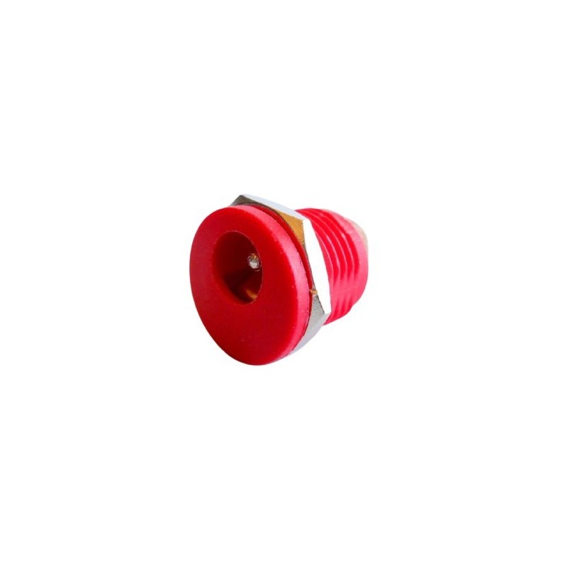 DC power jack red.