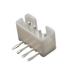 Conector JST Macho 4P 2.54mm ángulo.