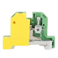 Clema de paso rail DIN...