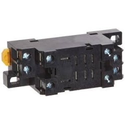Base relevador Omron PTF08A