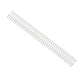 Header macho 2.54mm 40 posiciones (blanco).