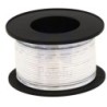 Carrete con 30 metros de cable blanco calibre 30 AWG (Pololu 2609)