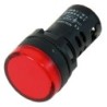 Lámpara piloto 16 mm con led color rojo 12 VDC
