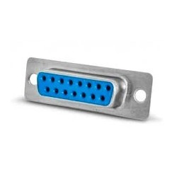 Conector DB15 de 2 filas hembra