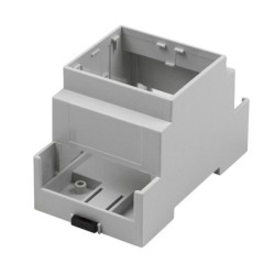 Caja plástica para montaje en riel DIN 90X53x58 mm