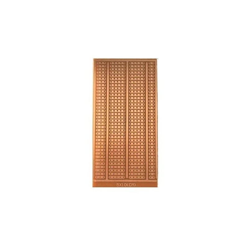 PCB Perforada 5x10cm tipo proto