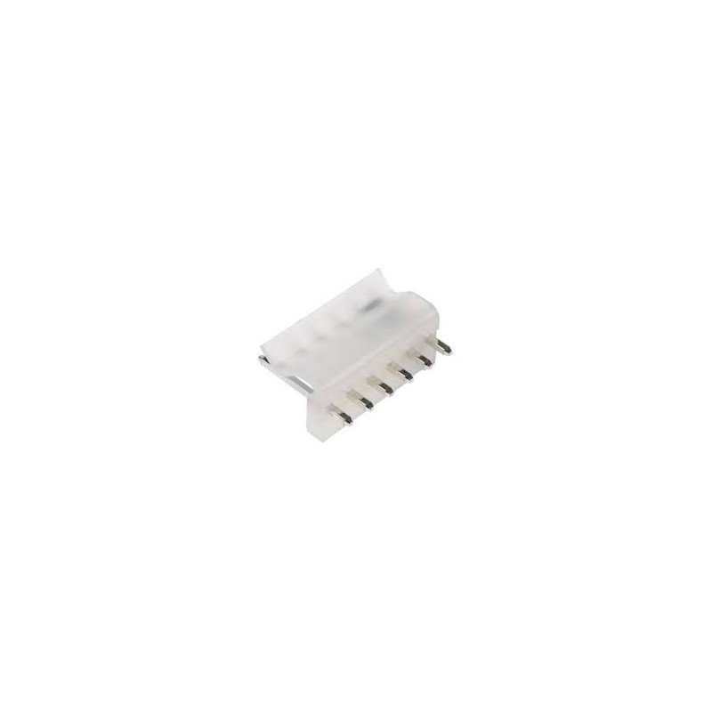 Conector macho  MOLEX serie VH 6 pines 3.96mm
