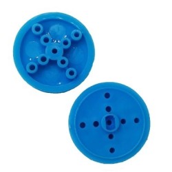 Polea para motor amarillo (Azul)