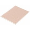 Placa fenólica perforada de 10.7 cm x 14 cm