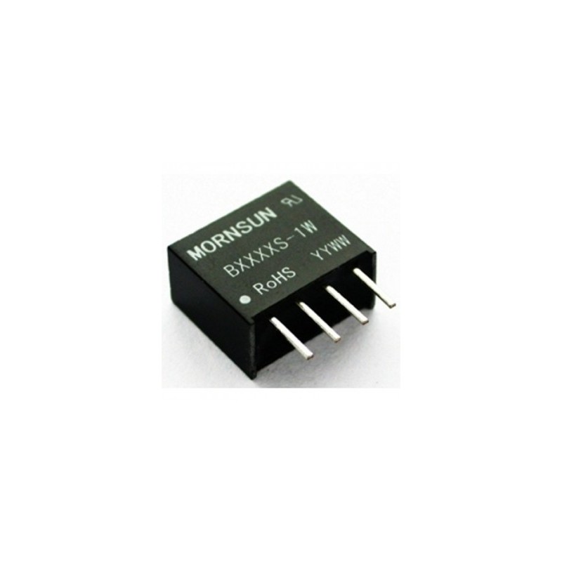 Convertidor DC/DC aislado de 1W de potencia (B2405S-1W).