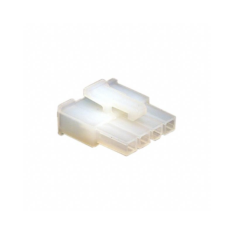 Conector rectangular macho 4 posiciones 4.2mm