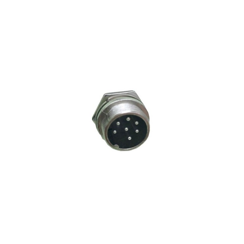 Conector circular 7 posiciones 16mm