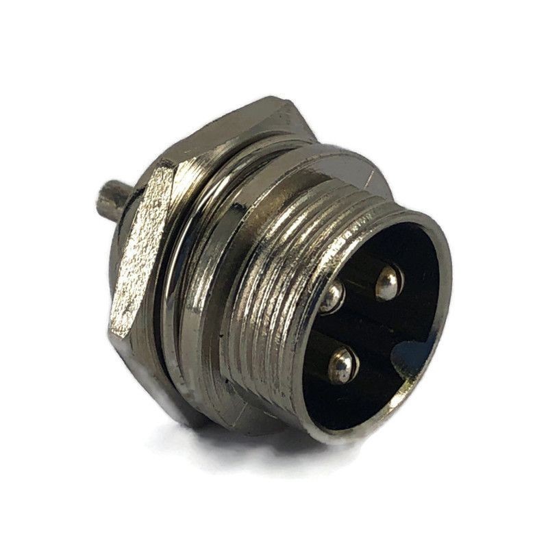 Conector circular hembra 7 posiciones 16mm