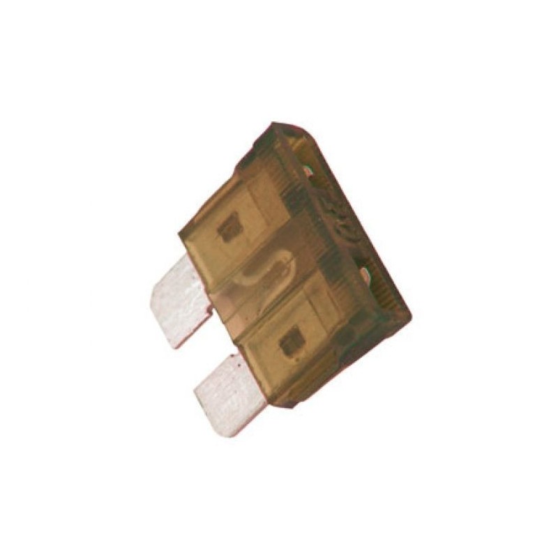 Fusible automotriz de 32 Vcc 5 A, canela