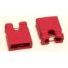 Jumper clip color rojo 2.54 mm