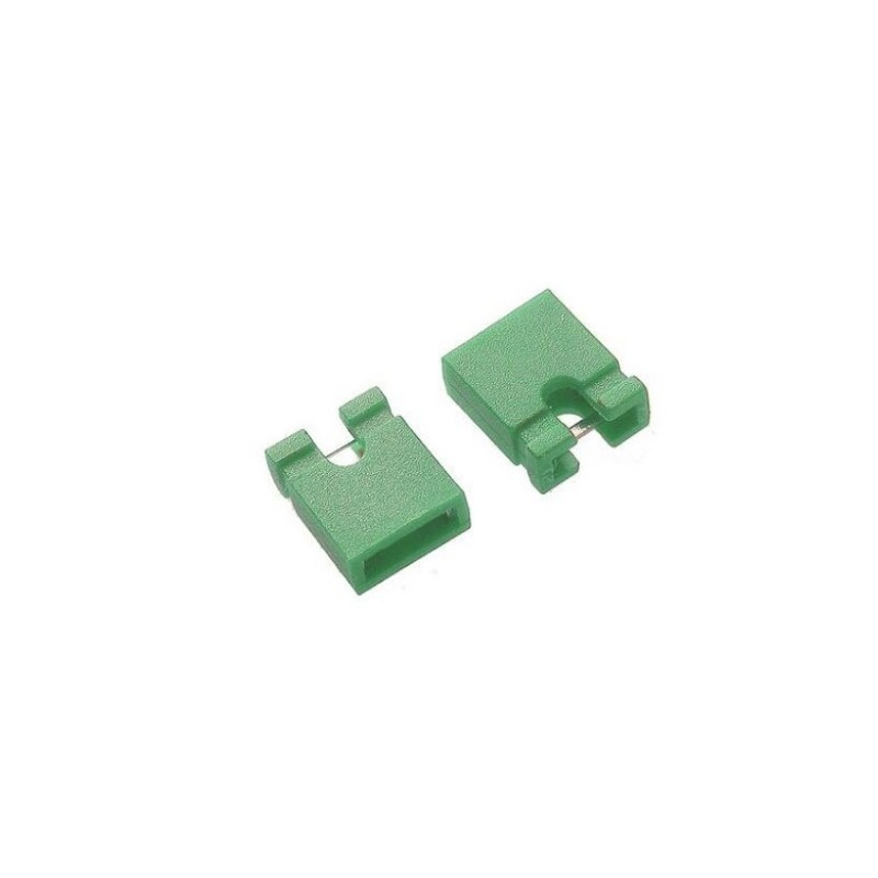 Jumper clip color rojo 2.54mm