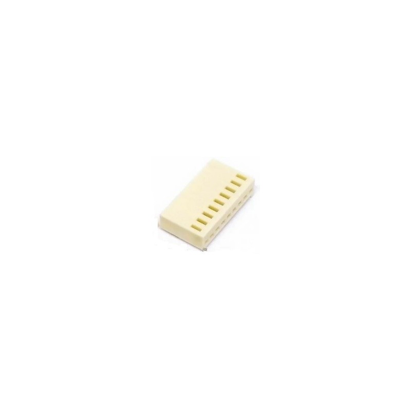 Conector molex hembra 9 posiciones 2.54mm