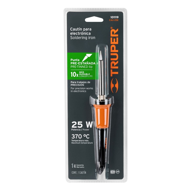 Cautín profesional tipo lápiz 25 W