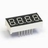 Display cuádruple 7 segmentos cátodo comun