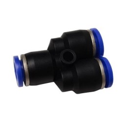 Conector cople neumático 6mm recto