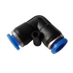 Conector cople neumático 6mm recto