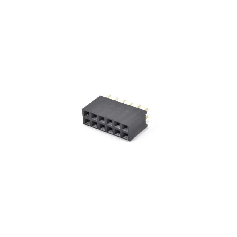 Multicomp Socket 2214S PCB 12 Posiciones