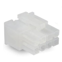 Conector rectangular 4.2mm 8 posiciones (4x2) macho