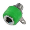 Jack banana verde 4 mm