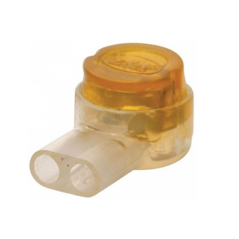 Conector "UY" para empalme de 2 cables telefónicos