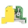 Clema de paso rail DIN JEK6/35 6 mm² color amarillo/verde